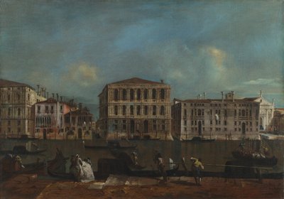 Venezia. Il Canal Grande con Palazzo Pesaro, 1755-1760 da Francesco Guardi