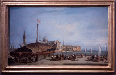 Vista da San Giorgio Maggiore da Francesco Guardi