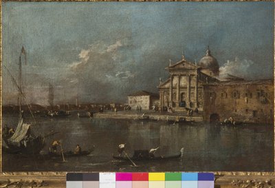 Veduta di San Giorgio Maggiore dalla Giudecca da Francesco Guardi