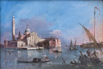Veduta di San Giorgio Maggiore da Francesco Guardi
