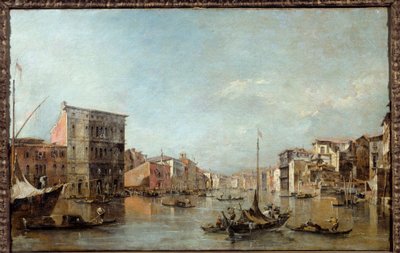 Veduta del Canal Grande a Venezia da Francesco Guardi