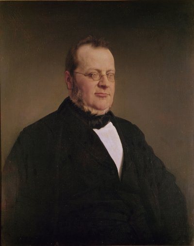 Conte Camillo Cavour (1810-61) da Francesco Hayez