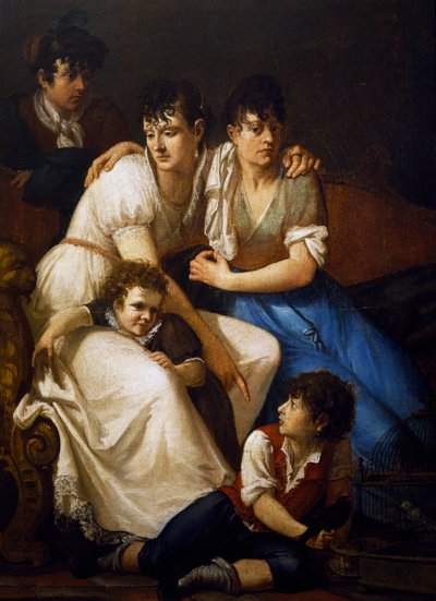 Ritratto di famiglia da Francesco Hayez