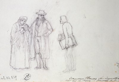 Francesco Hayez incontra suo zio e sua zia a Roma da Francesco Hayez