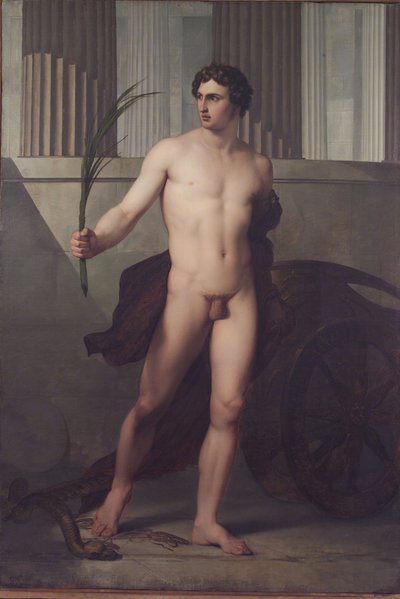 Italiano:  Atleta trionfante L