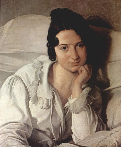 Italian: Ritratto di Carolina Zucchi Portrait of Carolina Zucchi da Francesco Hayez