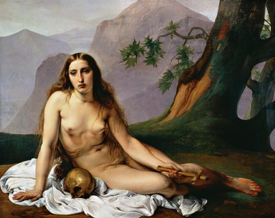 Maddalena penitente da Francesco Hayez