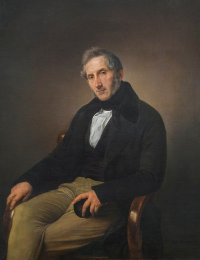 Ritratto di Alessandro Manzoni da Francesco Hayez