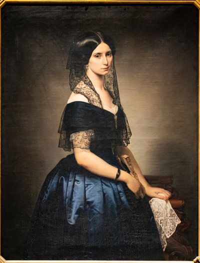 Ritratto di Antonietta Tarsis Basilico da Francesco Hayez