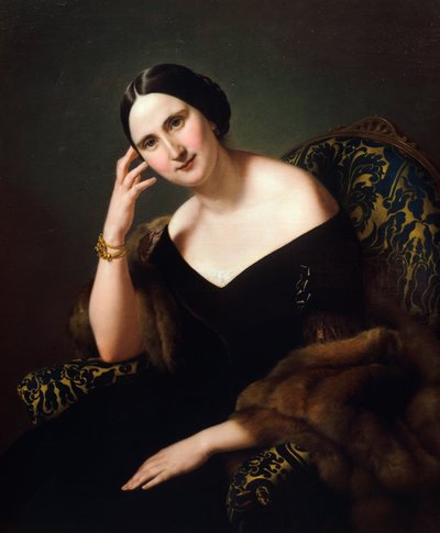 Ritratto di Caterina Bonvicini Cardinale da Francesco Hayez