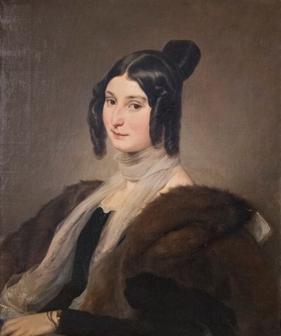 Ritratto di Clara Maffei da Francesco Hayez