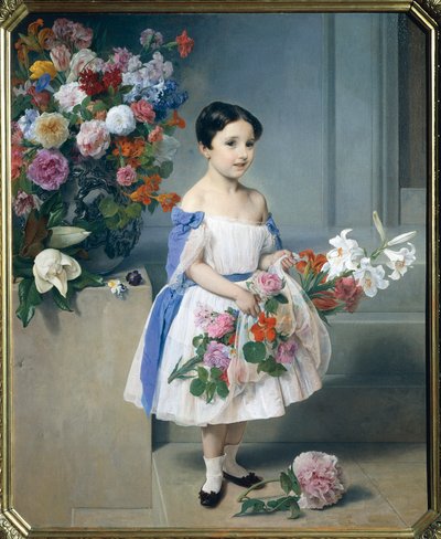 Ritratto della Contessa Antonietta Negroni Prati Morosini da Francesco Hayez