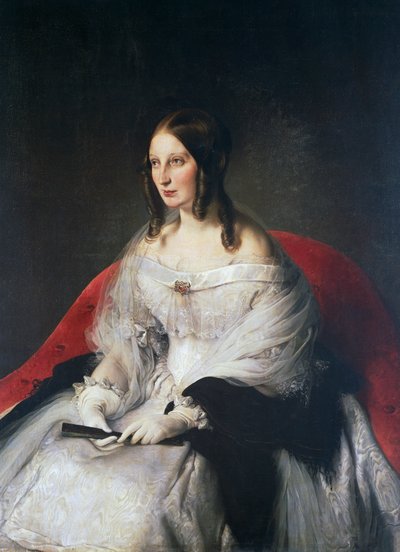 Ritratto di Sarah Louise Strachan Ruffo di Motta e Bagnara, Principessa di Sant