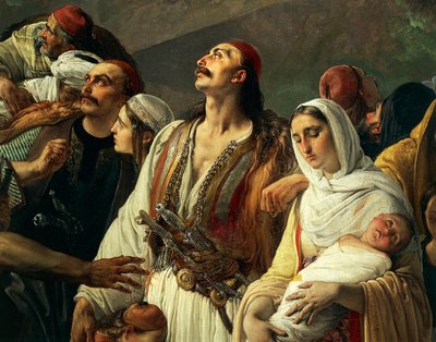 Rifugiati di Parga da Francesco Hayez