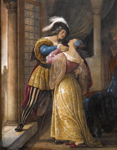 Romeo e Giulietta, prima del 1881 da Francesco Hayez