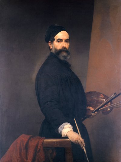 Autoritratto a 57 anni da Francesco Hayez