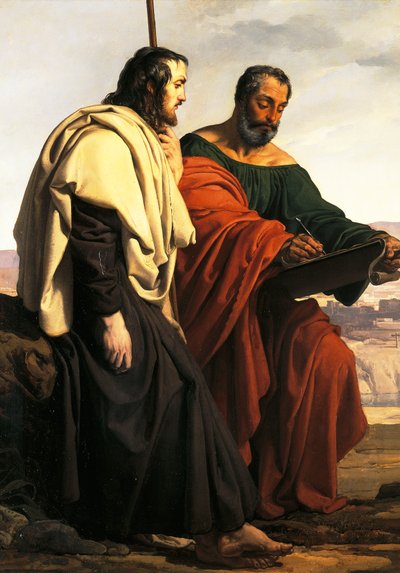 Gli apostoli Filippo e Giacomo in viaggio verso la loro predicazione da Francesco Hayez