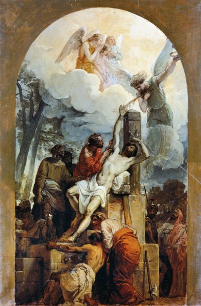 Il martirio di San Bartolomeo da Francesco Hayez