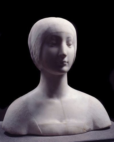 Busto di una giovane donna chiamata Beatrice d