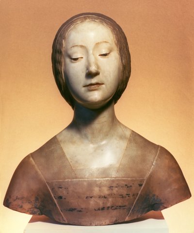 Isabella di Aragona (1470-1524) Principessa di Napoli, 1488 da Francesco Laurana