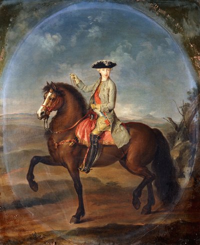 Ritratto equestre di Francesco, Duca di Lorena da Francesco Liani