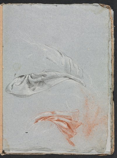 Verona Sketchbook: Studi di drappeggio (pagina 17) da Francesco Lorenzi