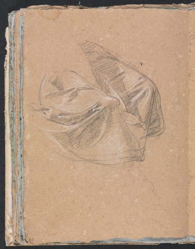 Verona Sketchbook: Studio di drappeggio (pagina 50) da Francesco Lorenzi