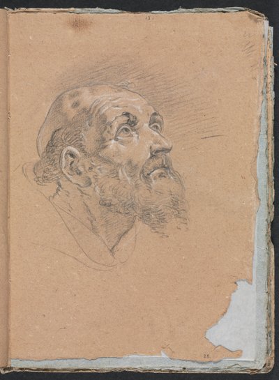 Verona Sketchbook: Monaco pagina 25, 1760 da Francesco Lorenzi