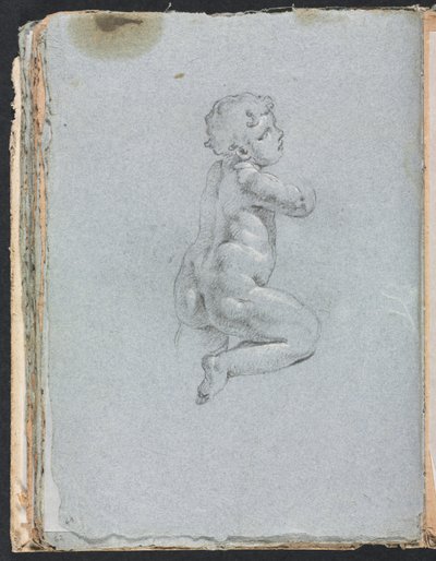 Taccuino di Verona: Putto di profilo pagina 64, 1760 da Francesco Lorenzi