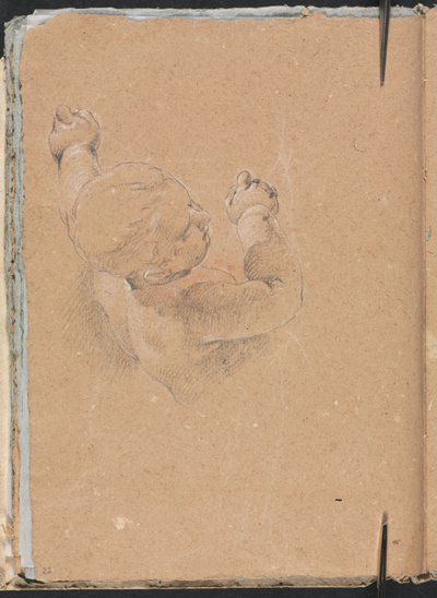 Taccuino di Verona: Putto pagina 22, 1760 da Francesco Lorenzi
