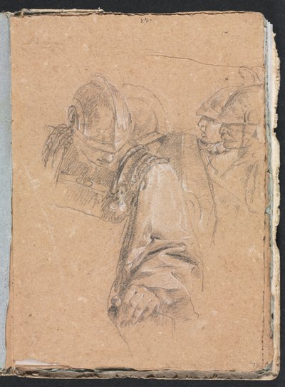 Taccuino di Verona: Soldati pagina 73, 1760 da Francesco Lorenzi