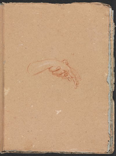 Verona Sketchbook: Studio delle mani pagina 23, 1760 da Francesco Lorenzi
