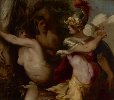 La conquista della foresta incantata da parte di Rinaldo da Francesco Maffei