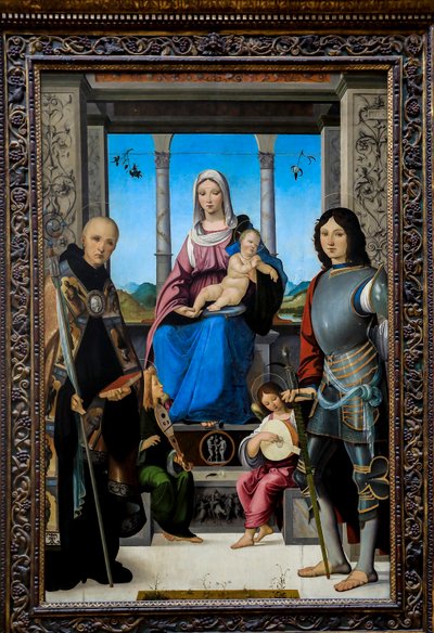 La Vergine e il Bambino da Francesco Marmitta