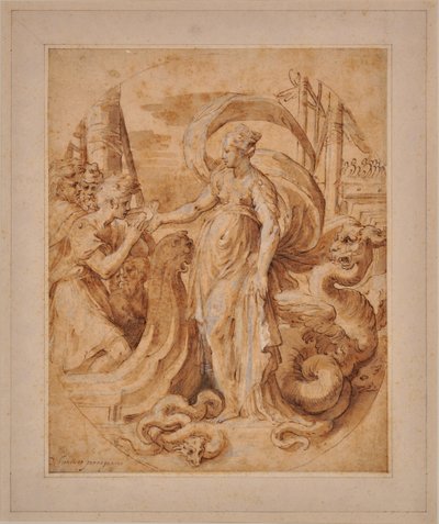 Circe e il compagno di Ulisse da Francesco Mazzuoli