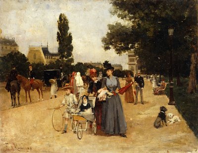 Avenue Foch con Vista sull