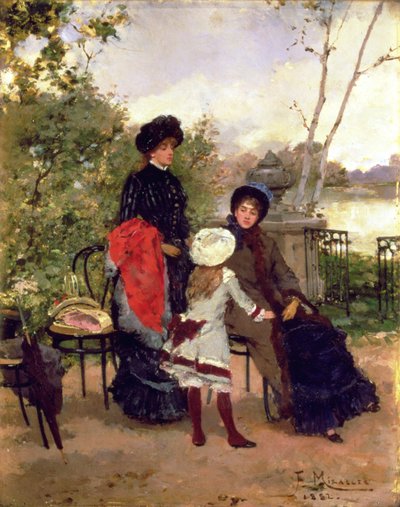 Sulle rive del lago da Francesco Miralles Galaup