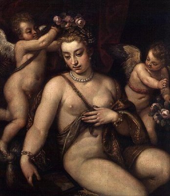 Venere e Cherubini da Francesco Montemezzano