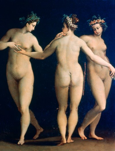 Le tre Grazie, 1564-1597 da Francesco Morandini