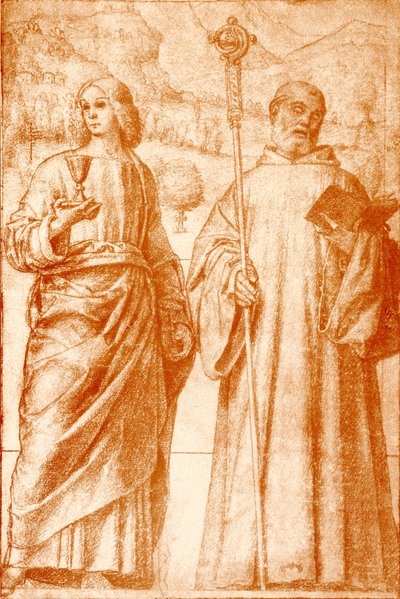 San Giovanni Battista e San Benedetto da Francesco Morone