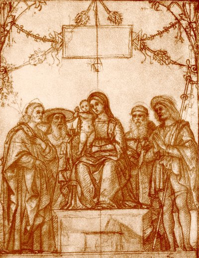 Madonna con quattro santi da Francesco Morone