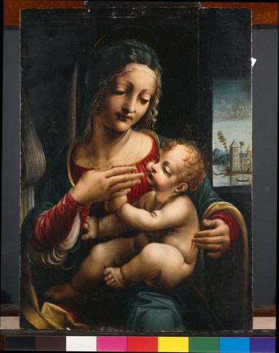 Vergine e Bambino, c.1490-1500 da Francesco Napoletano