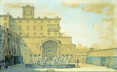 Veduta di Roma da Francesco Panini