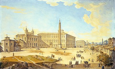 Veduta di Roma da Francesco Panini