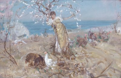 Nella gioia del sole da Francesco Paolo Michetti