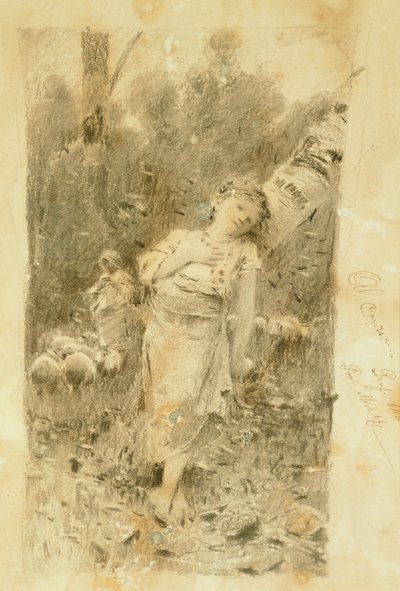 La pastorella da Francesco Paolo Michetti