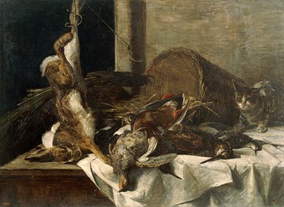 Natura morta con cacciagione da Francesco Paolo Palizzi