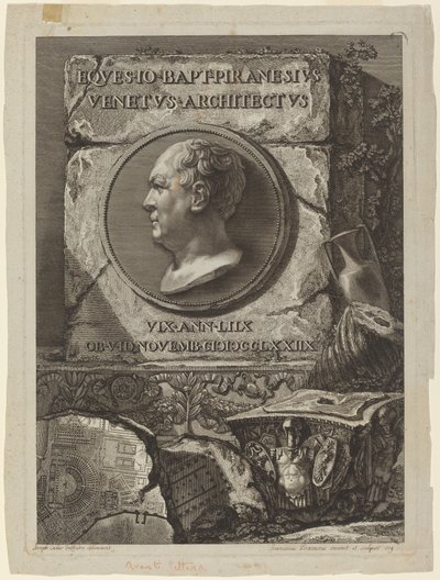 Giovanni Battista Piranesi da Francesco Piranesi
