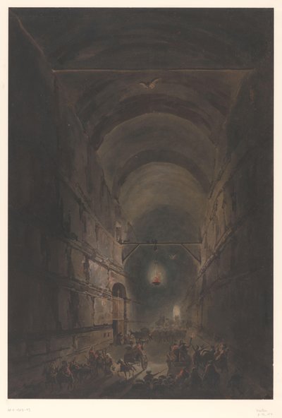 Grotta di Posillipo a Napoli da Francesco Piranesi