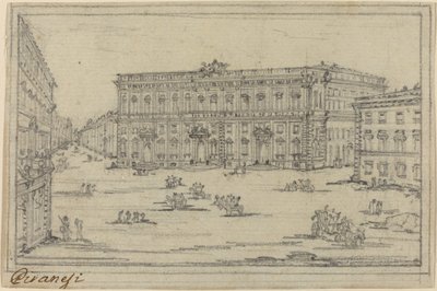 Palazzo della Consulta da Francesco Piranesi